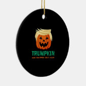 トランプキンメイクハロウィン素晴らしアゲイン引用文 セラミックオーナメント (右)