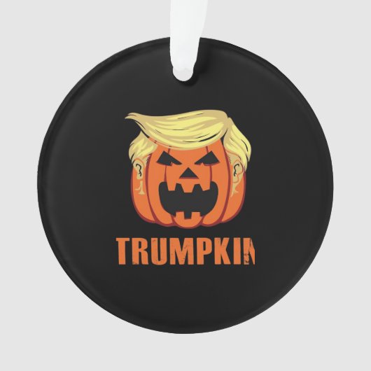 トランプキンメイクハロウィーン オーナメント (正面)