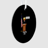 トランプキンレッツハロウィン素晴らしの再クラシック生 オーナメント (正面)