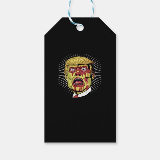 トランプキンレトロハロウィーン ギフトタグ (正面)