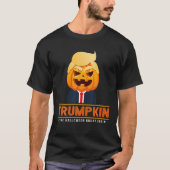 トランプキン再びハロウィンを作素晴らしるハロウィーンのスペクトル Tシャツ (正面)
