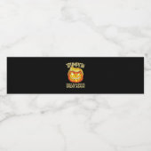 トランプキン再びハロウィン素晴らしを作るおもしろいかぼちゃ ペットボトルラベル (シングルラベル)