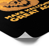 トランプキン再びハロウィン素晴らしを作るハロウィーンDesi ポスター (角)