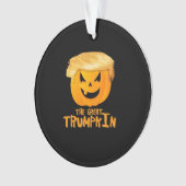 トランプキン素晴らし面白いハロウィーン オーナメント (正面)