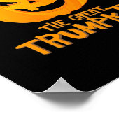 トランプキン素晴らし面白いハロウィーン ポスター (角)