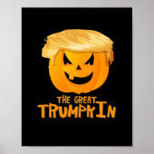 トランプキン素晴らし面白いハロウィーン ポスター (正面)