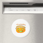 トランプキン クラシック - MAGA帽子のナマケモノ マグネット (インサイチュ (食洗機))