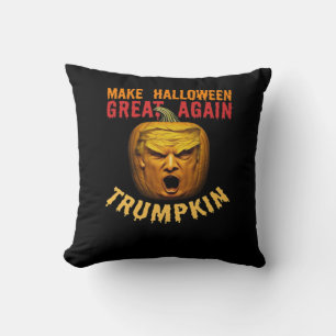 トランプキン ハロウィンをもう一度偉大に - 笑えるドナルド クッション