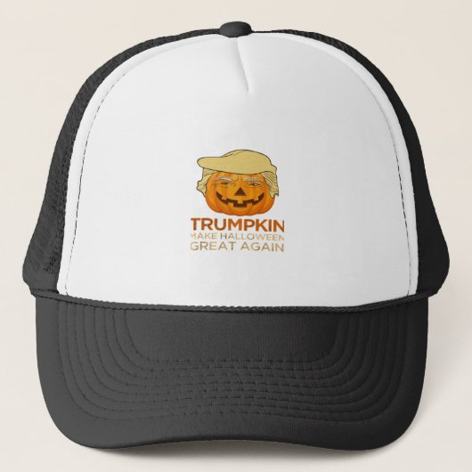 トランプキン ハロウィン おもしろ クラシック キャップ (正面)