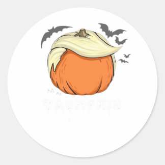 トランプキン ハロウィン ドナルド ラウンドシール