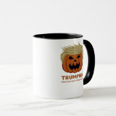 トランプキン – ハロウィーンを再素晴らしびカボおもしろいンプ マグカップ (正面右)