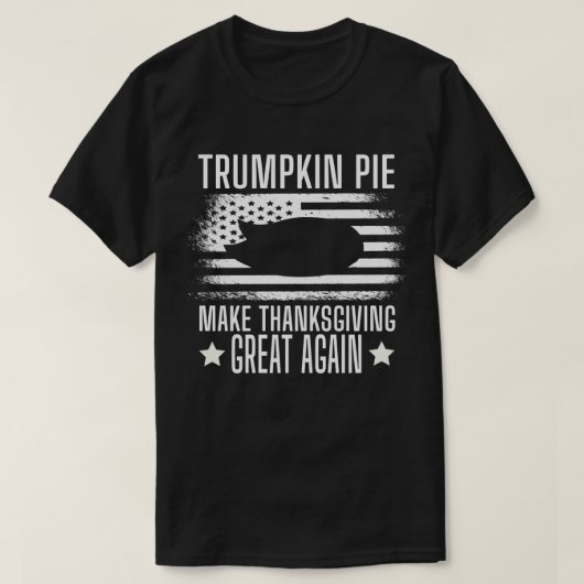 トランプキン·パイ、切り札がまた感謝素晴らし祭を Tシャツ (デザイン正面)