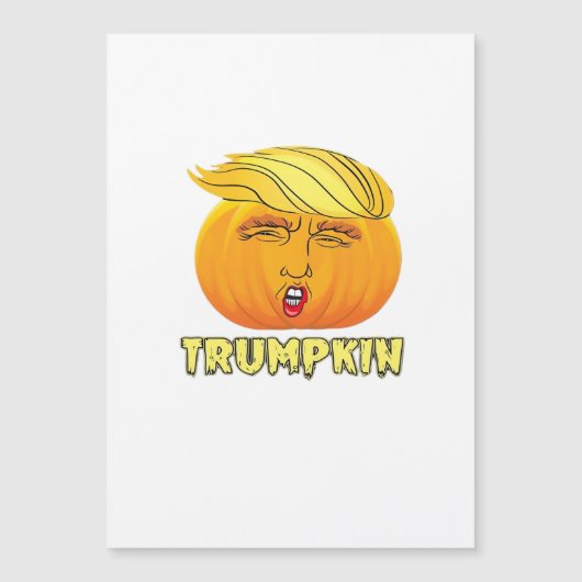トランプキン - 怖いほどイイカボチャ (正面)