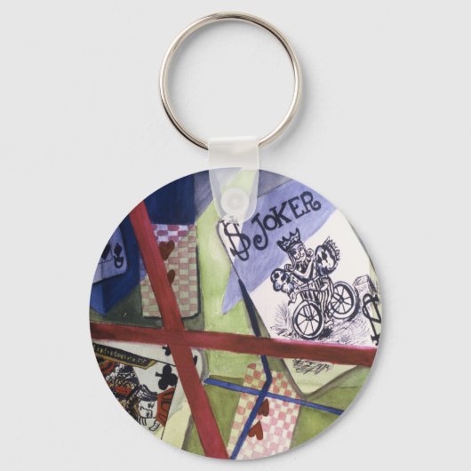 トランプキーチェーン キーホルダー (正面)