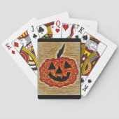 トランプクラシックとカボチャ顔 トランプ (裏面)