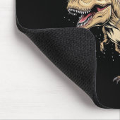 トランプクリスマスシャツクリスマスTレックスおもしろいトランプディノス マウスパッド (コーナー)