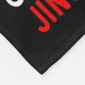 トランプクリスマスシャツジンルベルズトランプおもしろいウォン フリースブランケット (角)