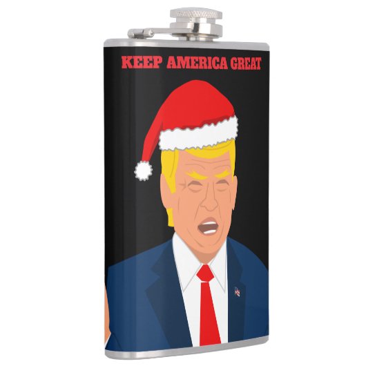トランプクリスマスドリンクのフラッ保ク – アメリカ素晴らし フラスク (右)