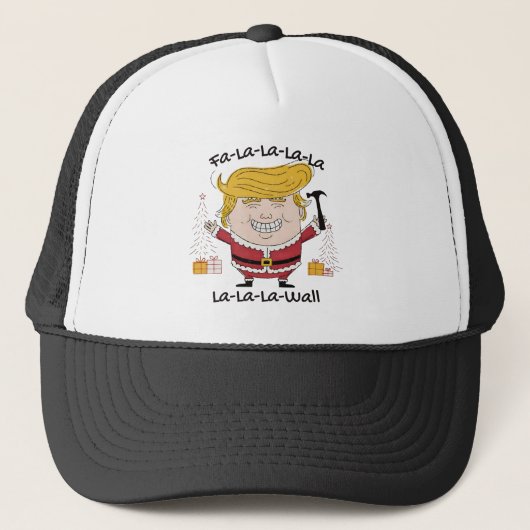 トランプクリスマスファラララウォール キャップ (正面)
