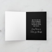 トランプクリスマス2023リース写真ホリディグリーティング シーズンカード (内部)