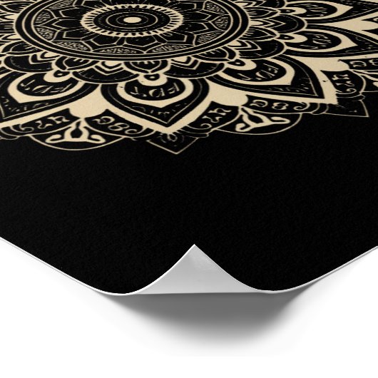 トランプクリックマンダラスタイル86 47微妙なレジスト8647 ポスター (角)