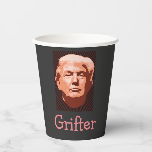 トランプグリフター紙カップ 紙コップ (正面)