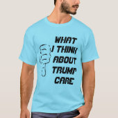 トランプケ考えアについて Tシャツ (正面)