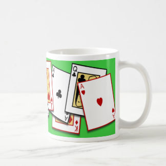 トランプゲームのマグ コーヒーマグカップ