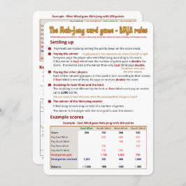 トランプゲームの規則-解決します 招待状