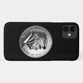 トランプコインの電話ケース Case-Mate iPhoneケース (裏面(横))
