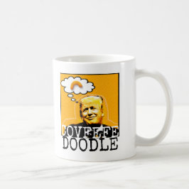 トランプコフェフドゥードルコーヒーマグ コーヒーマグカップ
