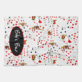 トランプコレクション（名前） キッチンタオル (横)