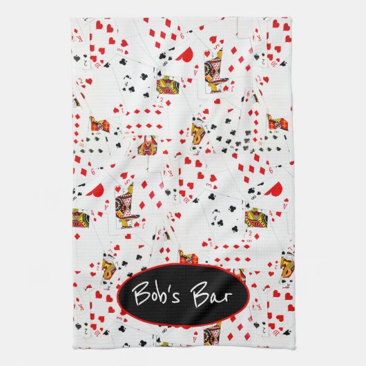 トランプコレクション（名前） キッチンタオル (縦)