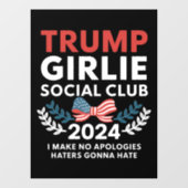 トランプコ女の子らしケット社会倶楽部弓選挙 ウィンドウサイン (シート)