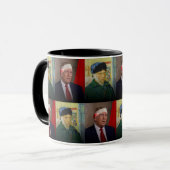 トランプゴッホマグ – 自己傷口 マグカップ (正面左)