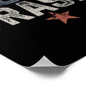 トランプゴミ2024レトロ動揺してヴィンテージ ポスター (角)