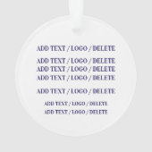 トランプサパータルアクリルオーナメント オーナメント (裏面)