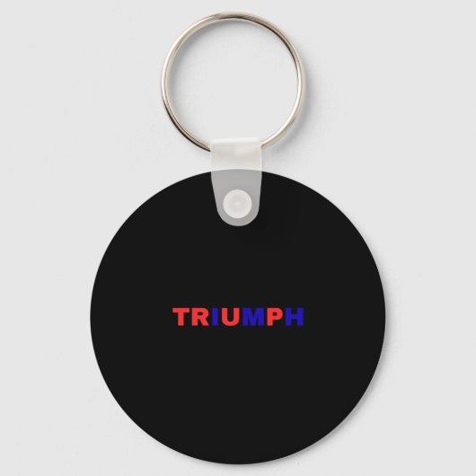 トランプサポーターの勝利 キーホルダー (正面)