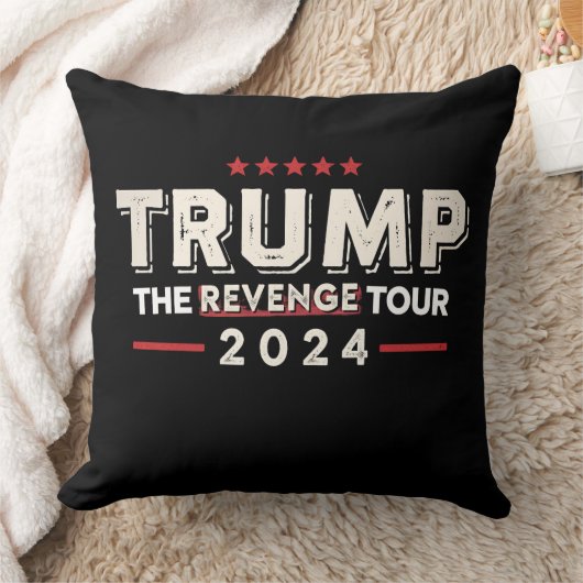 トランプザリベンジツアー2024ヴィンテージ クッション (ブランケット)