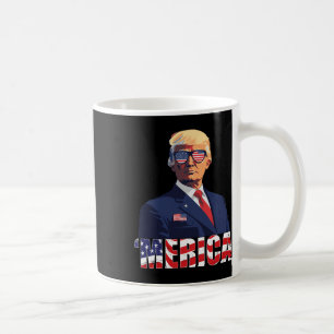 トランプシャツメリカトランプ米国国旗7月4日 コーヒーマグカップ
