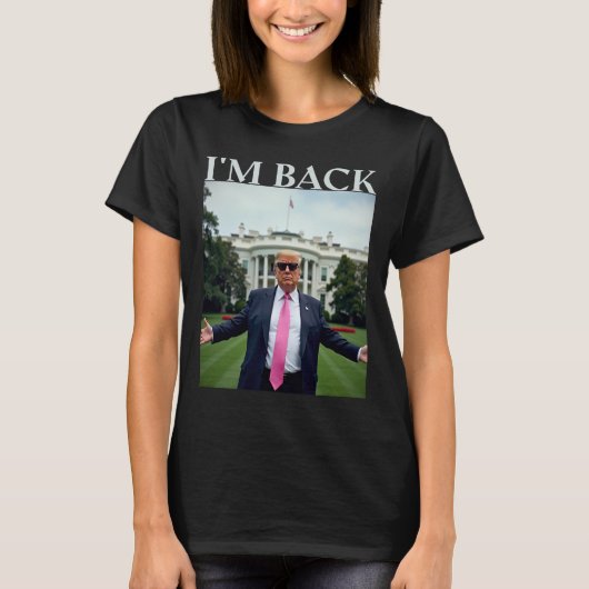 トランプシャ男性へツ2025 Tシャツ (正面)