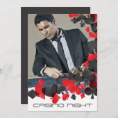 トランプシンボルフォト招待状 招待状 (正面/裏面)