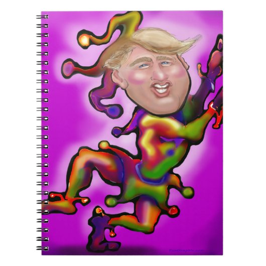 トランプジェスター ノートブック (正面)