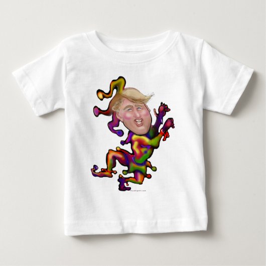トランプジェスター ベビーTシャツ (正面)
