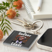 トランプスカー/ローザーキーチェーン キーホルダー (正面右)