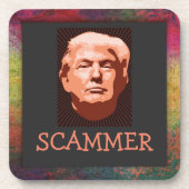 トランプスキャマー飲料用コースター コースター (正面)