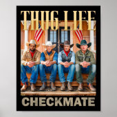 トランプスクワッドThugライフトランプヴァンスケネディエロン ポスター (正面)