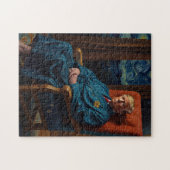 トランプスターリーナイトMAGAパズル – 政治的芸術 ジグソーパズル (横)