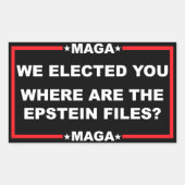 トランプステッカー 長方形シール (正面)