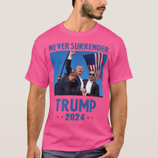トランプスピーチ拳で空気ペンシルバニアトランプ20 Tシャツ